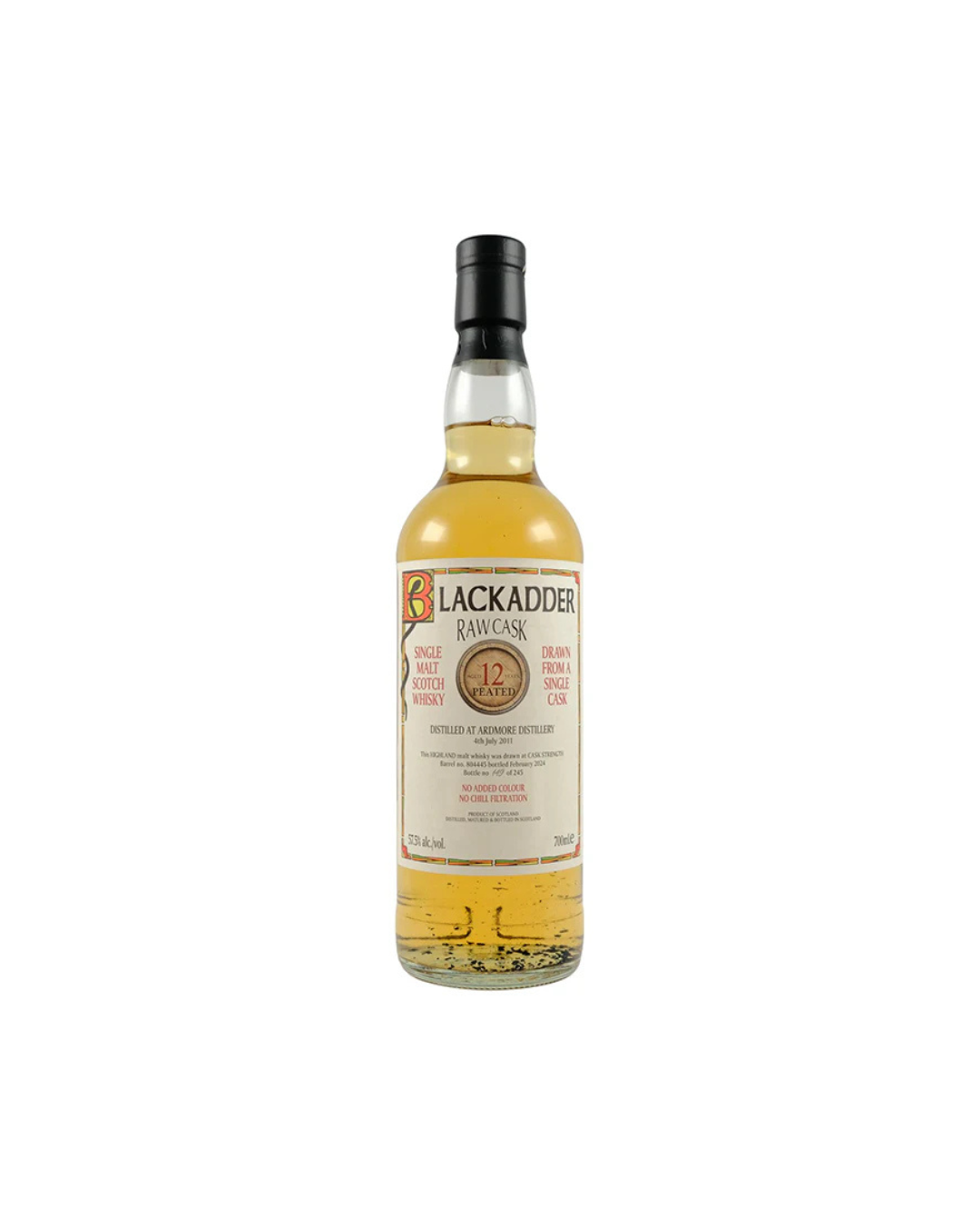 Blackadder Ardmore 12 Year Old 2011 Peated - Raw Cask