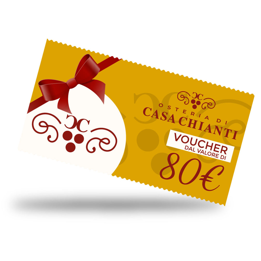 Voucher Regalo: Valore 80 €