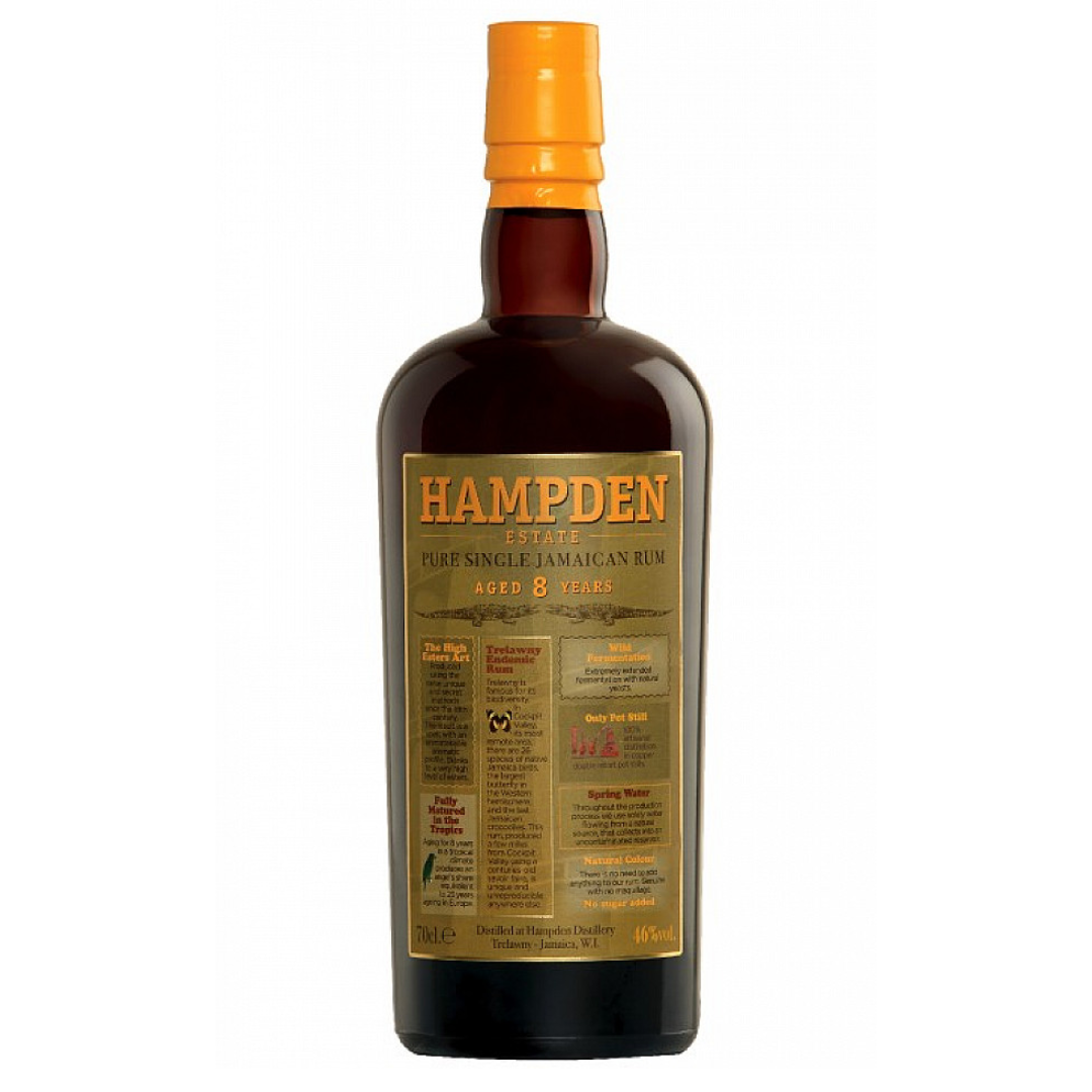 RUM HAMPDEN ESTATE 8Y OWN GIAMAICA