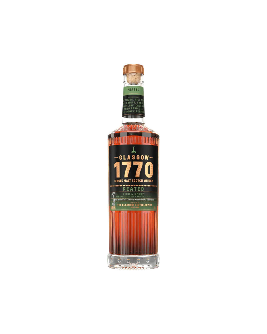 1770 Glasgow Single Malt Scotch Whisky Torbato Intenso