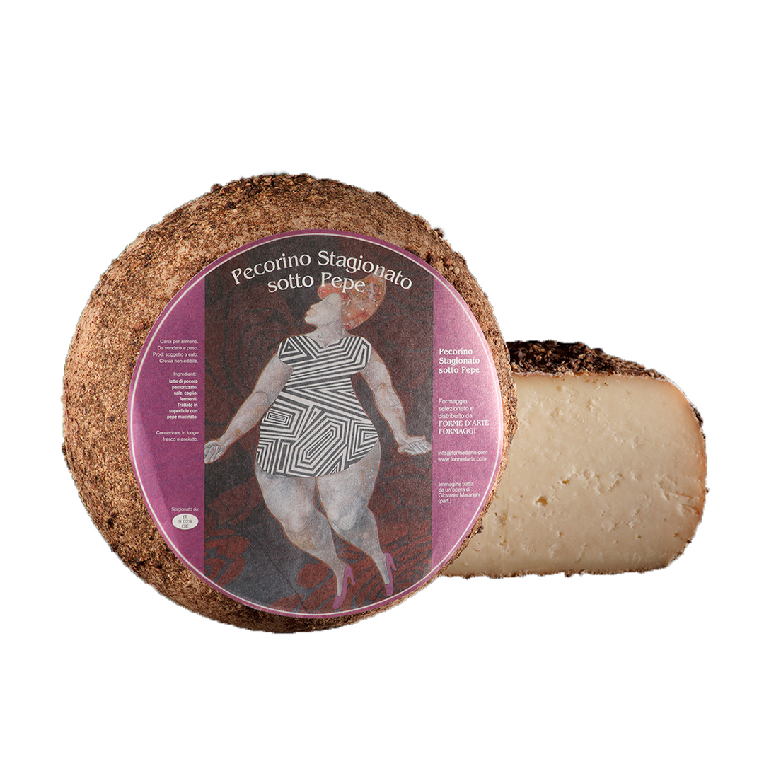 Pecorino Stagionato nel Pepe
